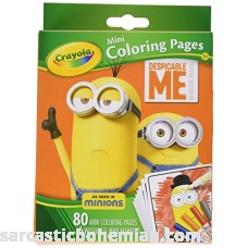 Crayola Despicable Me Mini Coloring Pages B06XJVDW82